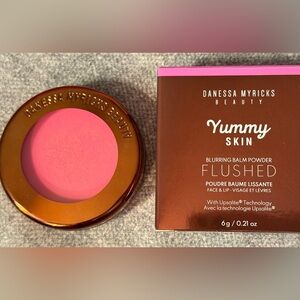 Danessa Myricks Yummy Skin Blurring Balm Powder Flushed in It Girl, NIB